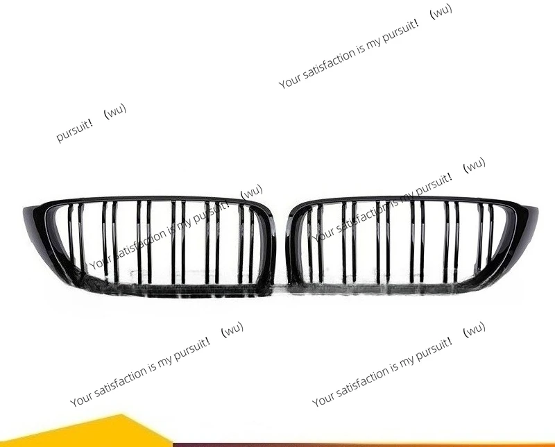 

Подходит для BMW 4 серии F32F36 M3F80M4F82, модифицированная двухлинейная ярко-черная китайская сетка, ярко-черная автомобильная решетка