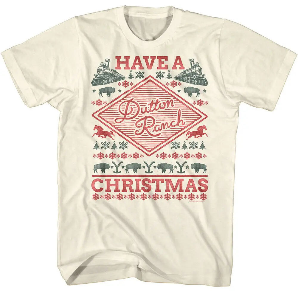 

Yellowstone Have A Dutton Ranch Christmas Men'S T Shirt Tacky Xmas Sweater