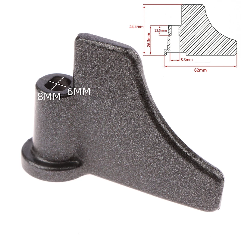 Paleta de mezcla para máquina de pan de doble agitación, accesorio innovador Universal de aleación de aluminio, amasadora