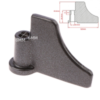 For Double Stirring Bread Machine Liner Accessory Innovative Universal Aluminum Alloy Kneading Breadmaker Mixing Paddle