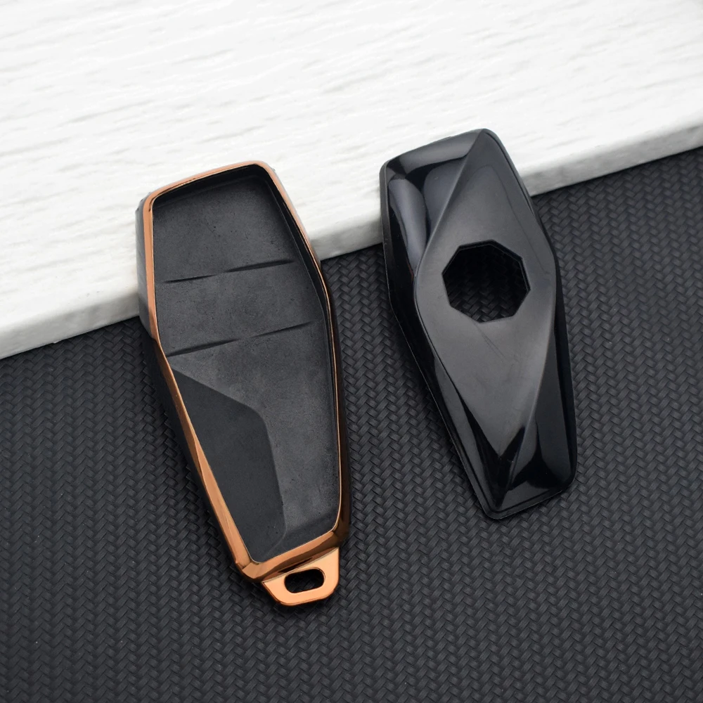 TPU Car Key Case Cover for MG One 2022 2023 2024 2025 Anti-Scratch Cover Holder for Roewe Key Case Holder KeyChain Accessories