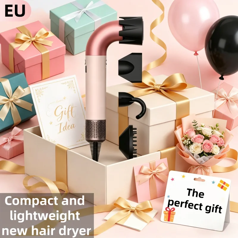 

Мини-фен высокоскоростной безлопастной с отрицательными ионами, электрический, для сушки и укладки волос, быстрый, профессиональный