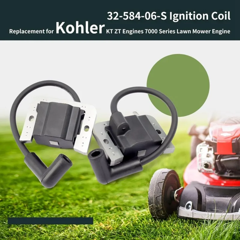 Classy-For Kohler KT ZT 7000 Series Engine Compatible 1 Pack 32-584-06-S Ignition Coil Module Lawn Mower Replacement Part