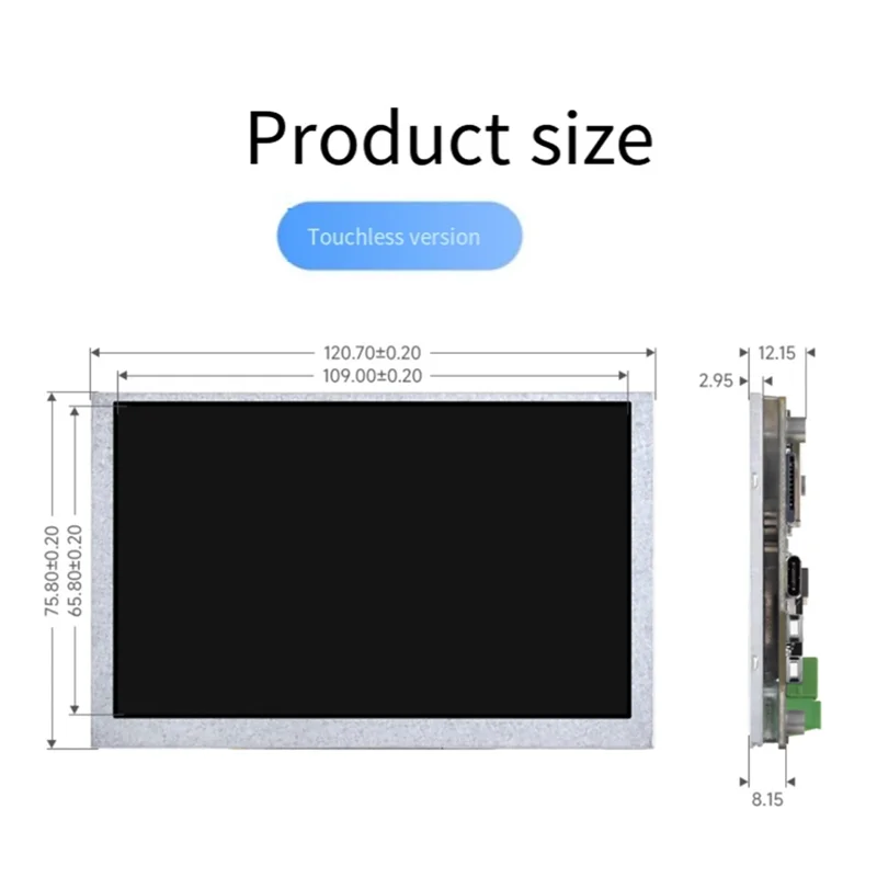 Płytka rozwojowa B29C-ESP32 S3 z 5-calowym wyświetlaczem LCD 1024X600 z ekranem dotykowym Captive Touch do LVGL HMI Sensor CAN RS485