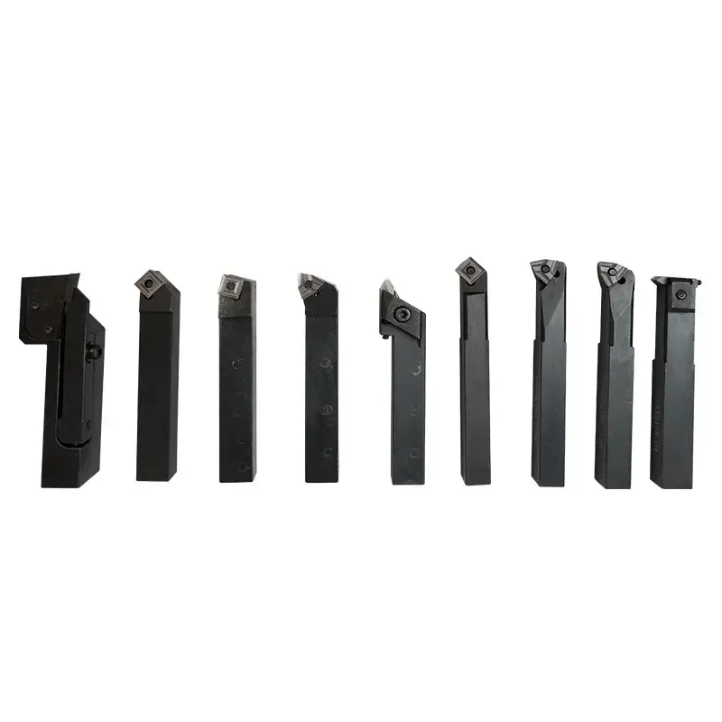 

NEW 12mm 9pcs indexable carbide turning and cutting tool set with inserts for mini lathe