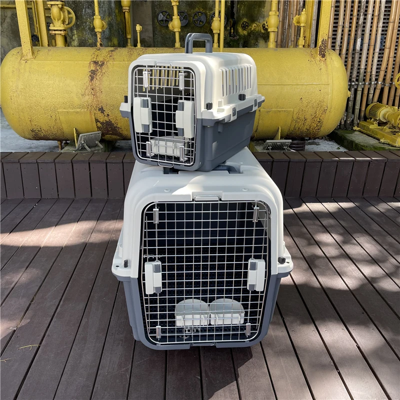 Air China Pet Air Box IATA Standard Box Cat and Dog Shipping Out Large Dog Air Transportation Metal Iron Mesh