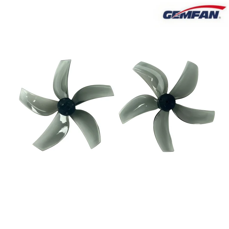 8 peças/4 pares gemfan d63 canalizado 63mm 2.5 polegadas hélice de 3 lâminas para rc fpv corrida freestyle palito de dente cinewhoop duto drones