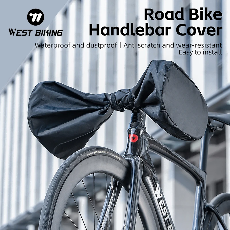 

WEST BIKING Road Bike Handlebar Cover Cycling Protective Gear Anti Dust Waterproof All Weather MTB Covers Bicycle Accessories