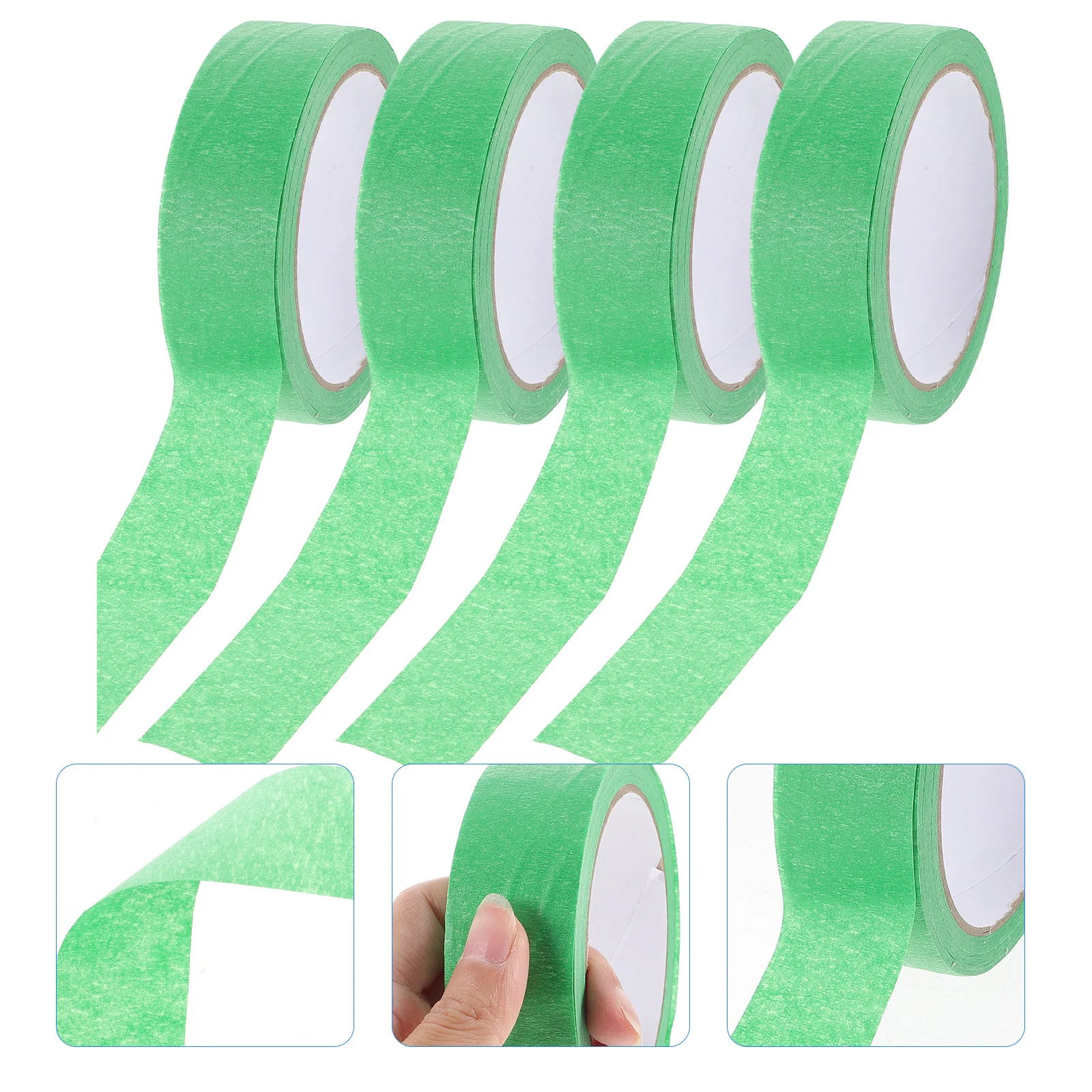 Taśma maskująca malarska do malowania, rękodzieła DIY, natryskiwania, łatwe usuwanie, bez pozostałości, ochrona powierzchni, taśmy artystyczne DIY