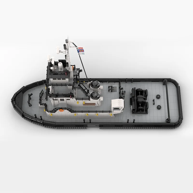 3622 pièces MOC luxe remorqueur modèle blocs de construction créatif technique bricolage assemblage briques jouets enfants et adultes cadeaux de noël