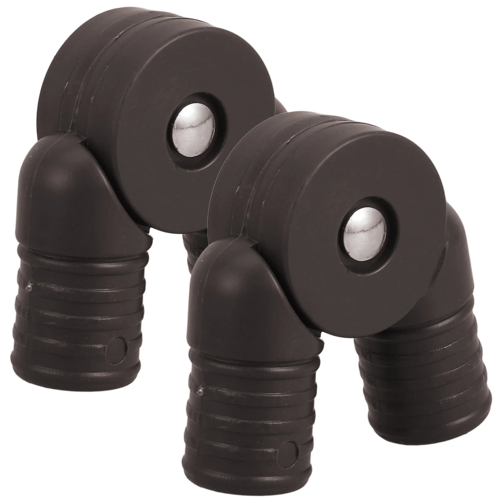 

1Pair Round Mouth Rattan Joint Connectors Plastic Hinge for Beach Lounge Chair Camping Recliner Office Foldable Chair Repair