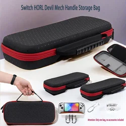 For Nintendo Switch Hori Split Pad Pro Controller Carrying Case Storage Bag Gamepad Protection Box Travel Pouch Game Card Slot