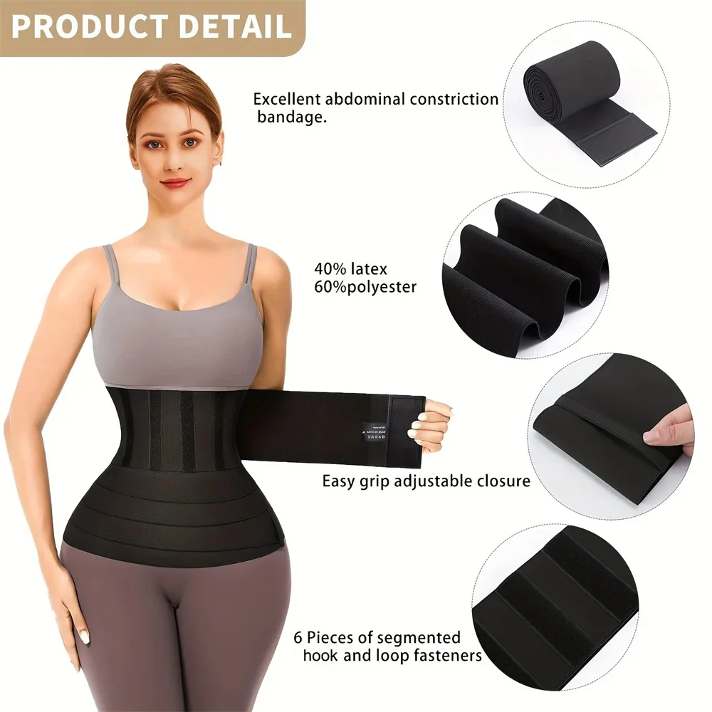 3M-6M Waist Trainer Body Shaper Sweat Slimming Belt Shapewear Women Belt Wrapssports And Fitness Abdominal Tightening Strap