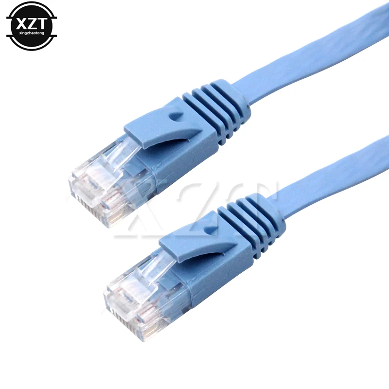 15M High Quality CAT6 Flat UTP Ethernet Network Cable RJ45 Patch LAN Cable For Router DSL Modem