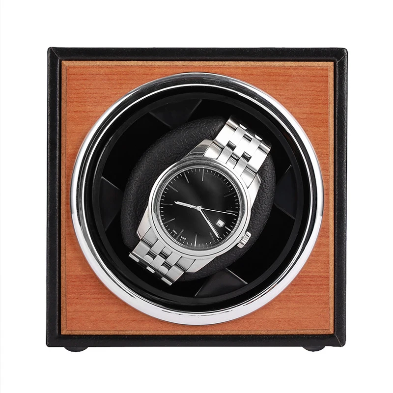 USB Power Supply Mechanical Watch Winding Box Motor Shaker Mini Watch Winder Holder Display Jewelry Storage Organizer