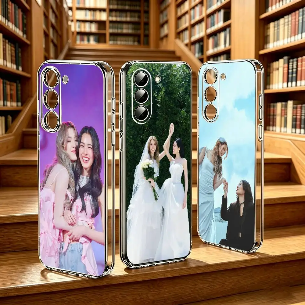 L-LingOrm Thai Star Print   Phone Case for Samsung Galaxy A55 A06 A16 A26 A36 A56 A25 A35 A15 A54 A34Transparent Back Cover