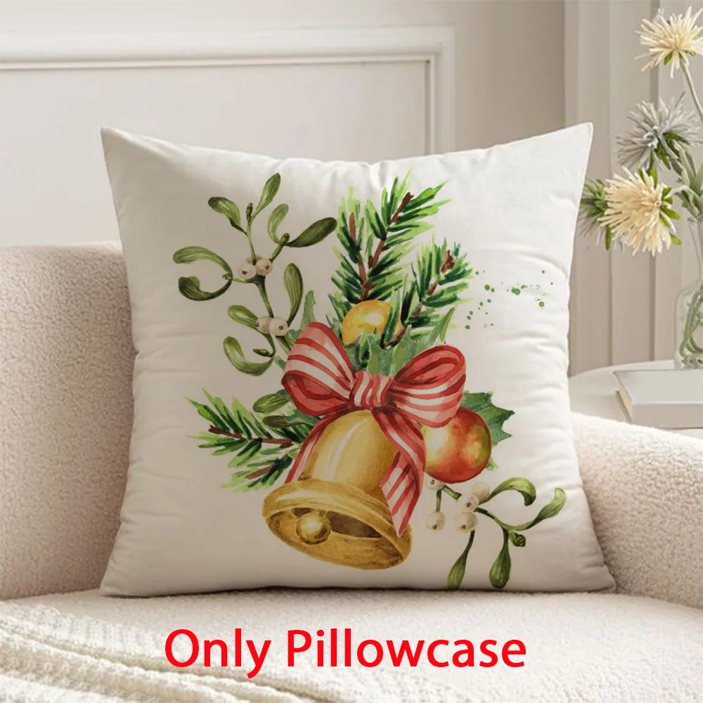 

Christmas Pillow cover fall decorative 45x45 cushions cover for new pillow case winter decorative cushions