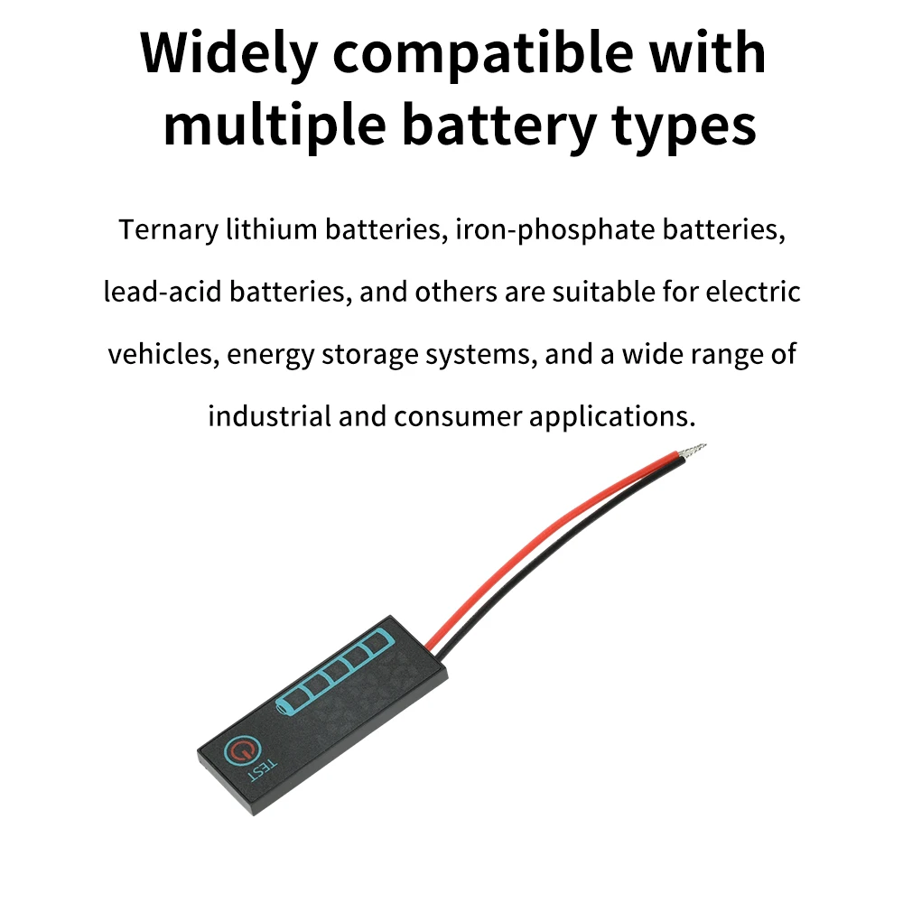 DC 7-55V Batterieladeanzeigeplatine 18650 Li-Ion Lipo Lithium Batterie-Ladezustandsanzeige Tester Kapazitätsmessgerät Detektor – Detail 8