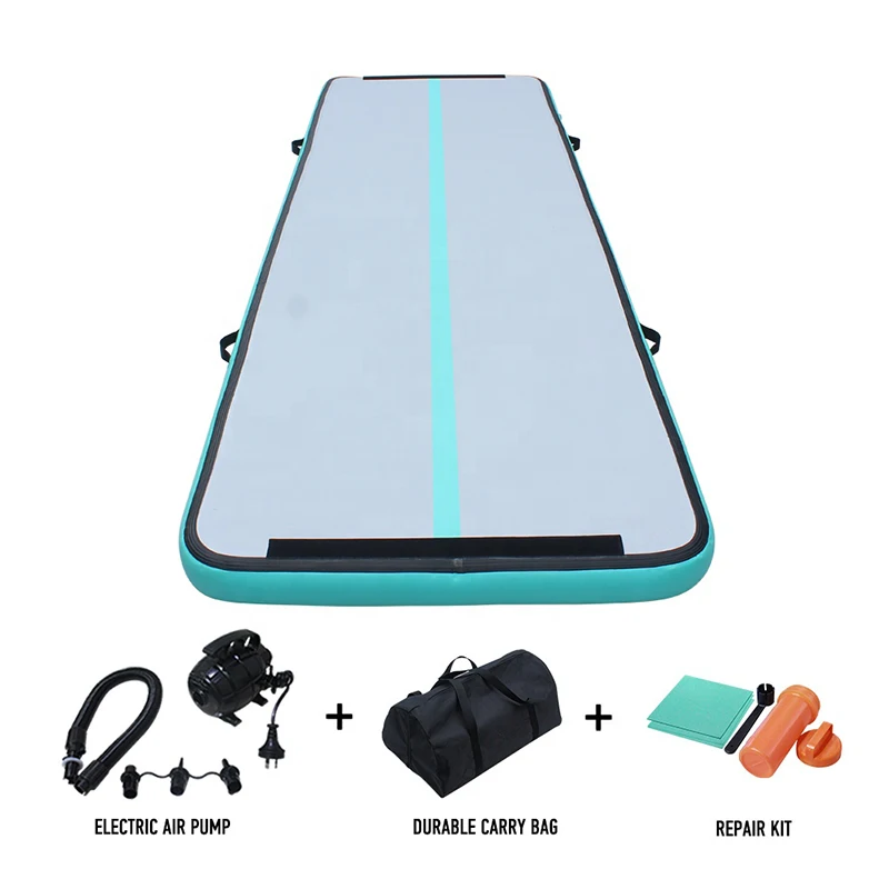 

Cheap Air Track Mat Inflatable Gymnastics Air Track 2m 3m 4m Tumbling Mat With Air Pump Airtrack For Home 1