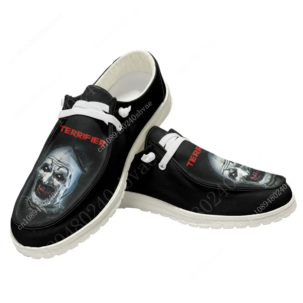 

Terrifier Clown halloween Men Woman Breathable Casual Flat Shoes Outdoor Sneakers Spring Summer Autumn Winter Custom Made Shoe