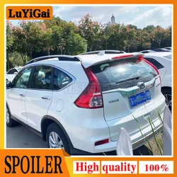 2012 2013 2014 2015 2016 For Honda CRV CR-V New ABS spoiler by light rear window roof black white primer spoiler