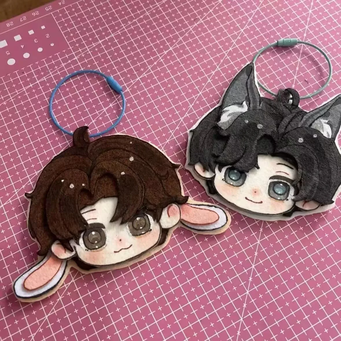 Coveting المحيطة، الذئب والأرنب، Shen Wenlang، Gaotu، زخارف معلقة كرتونية لطيفة، إكسسوارات حقيبة ظهر الطالب، هدايا #4