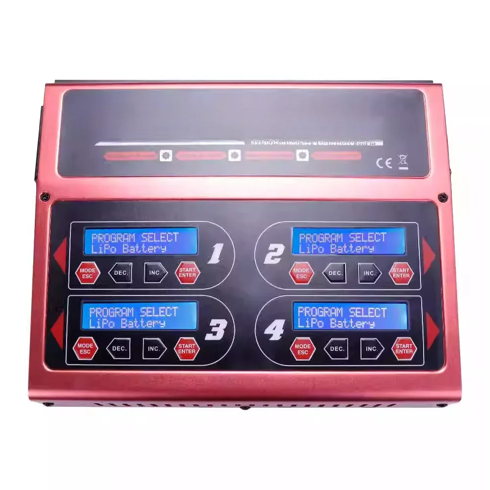 

EV-PEAK charger CQ3 balanced charging drone lithium battery 4-way independent charging 6S100W aircraft model