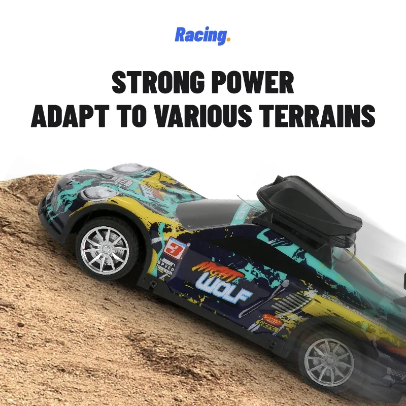 Mini RC FPV Samochód Kamera transmisyjna w czasie rzeczywistym 2.4G Drift Zdalnie sterowany samochód wyścigowy Zabawka ze światłem LED RC Pojazd dla dzieci Prezent