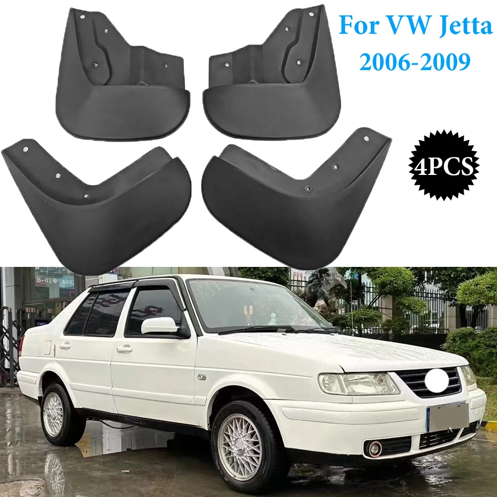 

Car-styling For VW Volkswagen Jetta 2006-2009 Mudflaps Splash Guards Mud Flap Mudguards Fender Front Rear Molded Car Mud Flaps