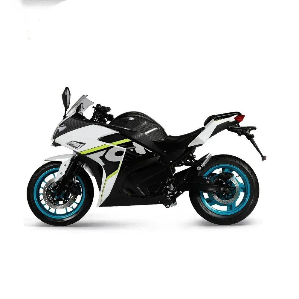 The latest model in 20242023 latest mid-mounted 8000w battery life 220km motor adult electric motorcycle