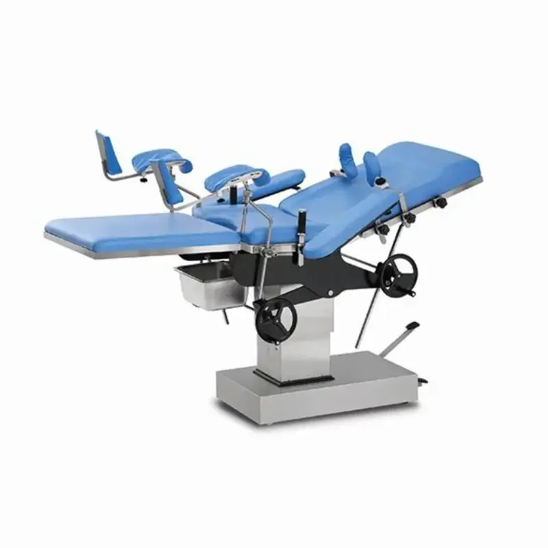 Gynecological exam bed Foldable Manual Gynecology Obstetric Delivery Table gynecological exam bed