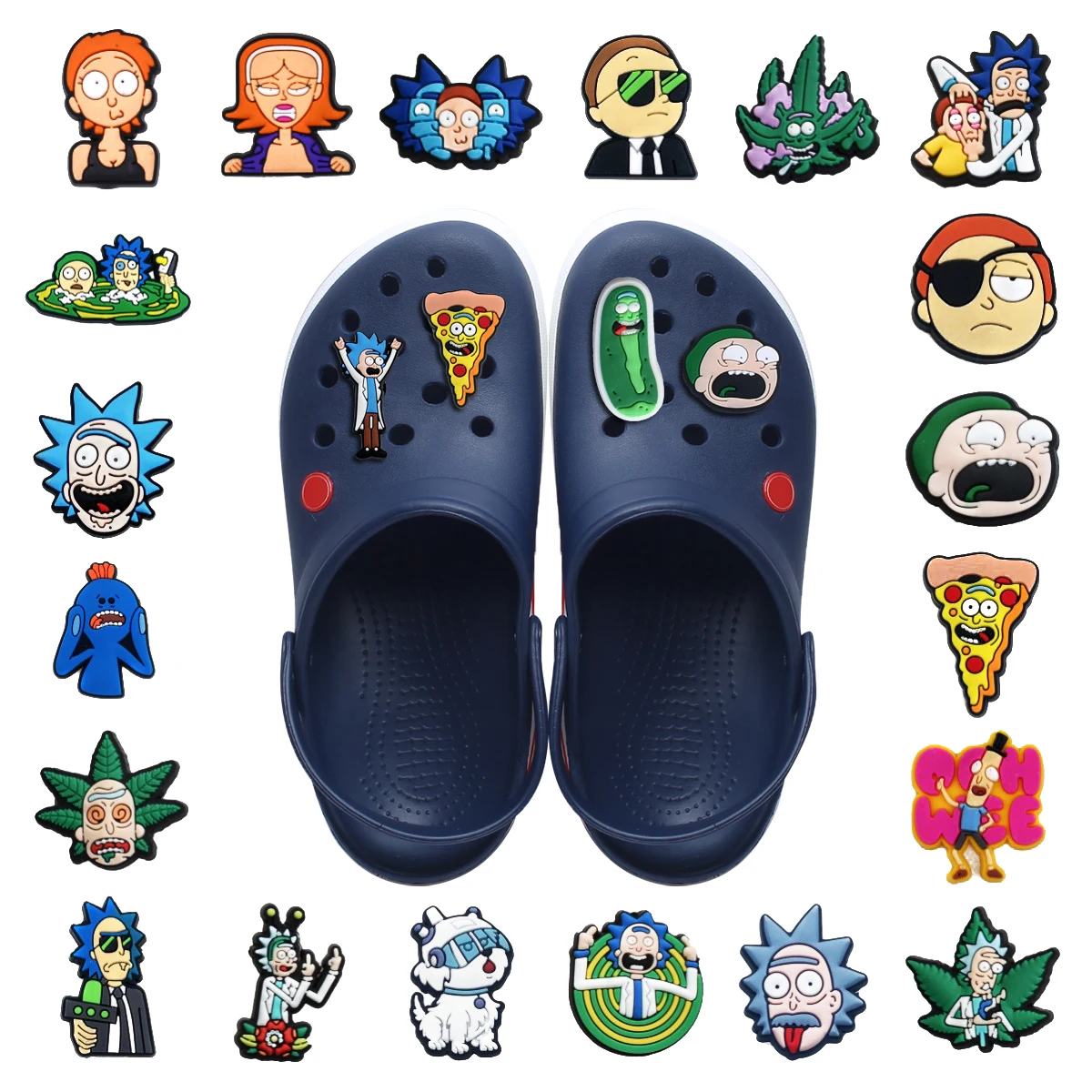 Neue 1 stücke faszinierende Cartoon Schuh Charms Schnallen für Clogs Sandalen Gartens chuhe DIY Accessoires Dekoration für den Großhandel