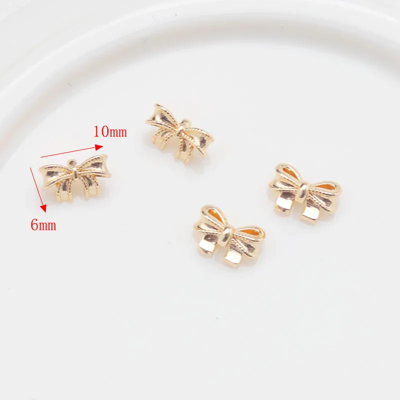 14K Gold-plated Multi-pendant Butterfly Dragonborn Spacer Bucket Bead Bracelet Necklace Pendant DIY Jewelry Accessories