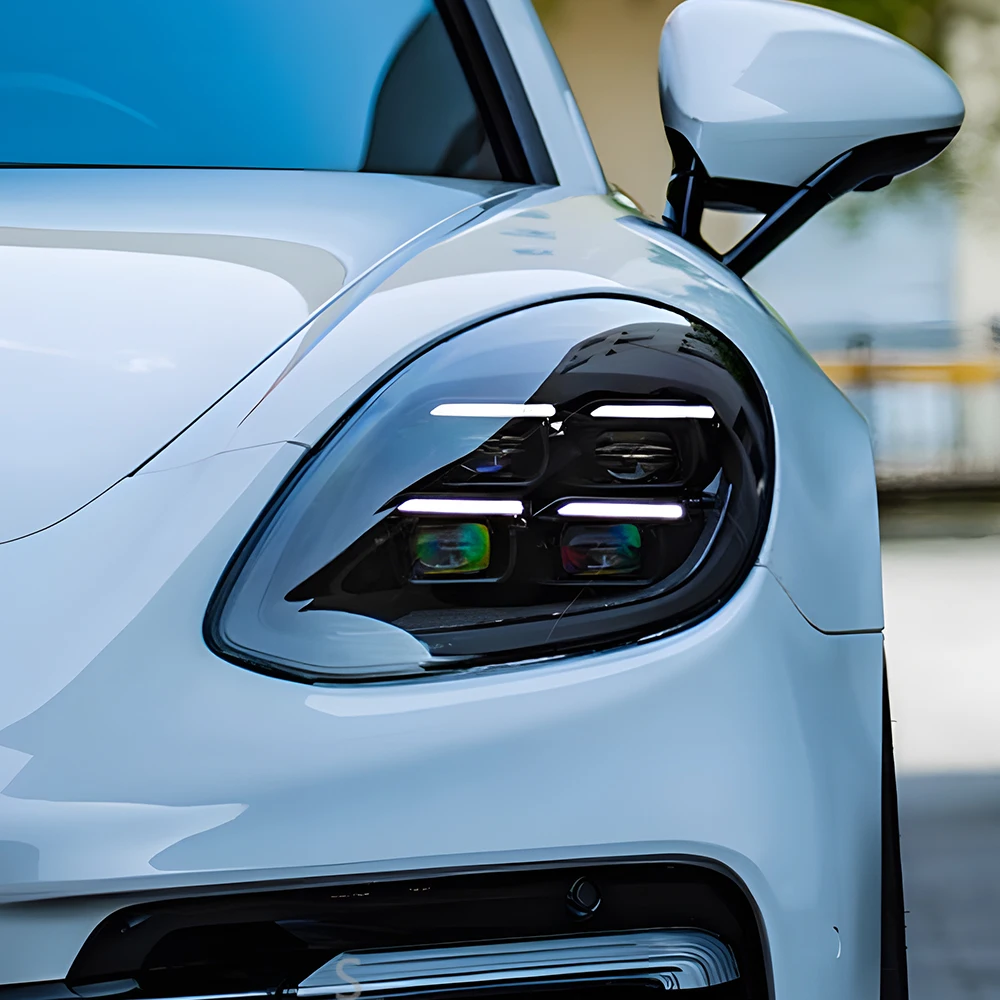 

Car Lights For Porsche Panamera 971 2017-2023 Auto Headlights Assembly Upgrade 2024 Style LED All New Upgrade Plug and Play Desi