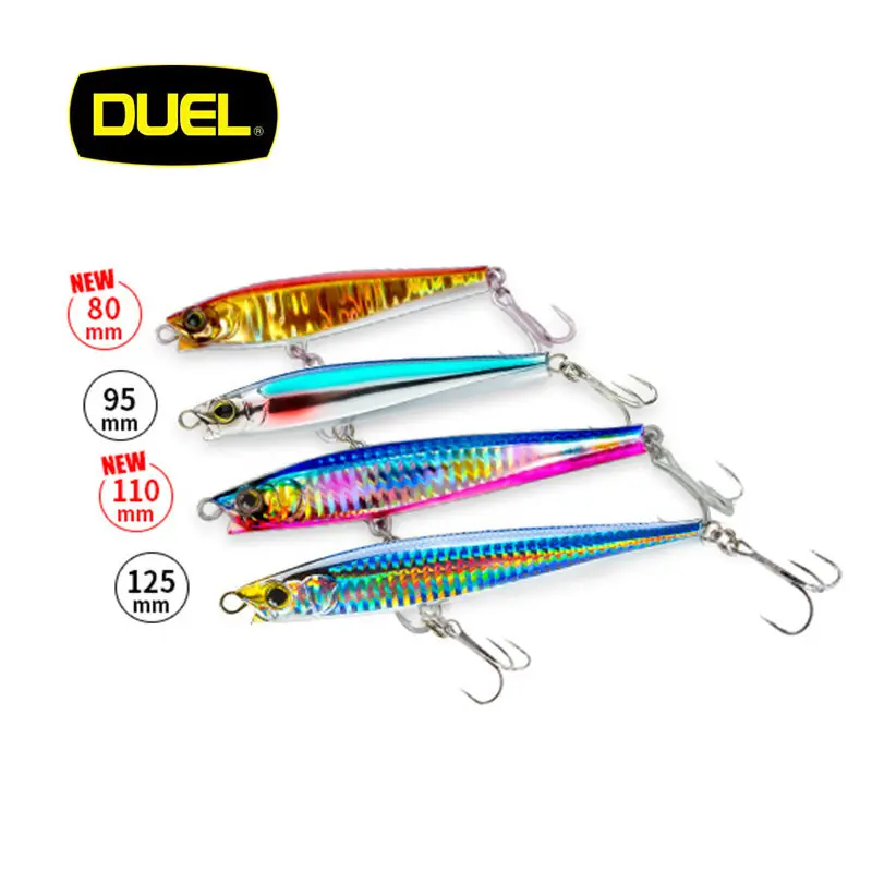 Caña de Pescar Japonesa 9006 Duel F1207 F1196, Duel Super Long Range Submerged Pencil, para Pesca de Lubina, Agua Dulce y Peces Grandes