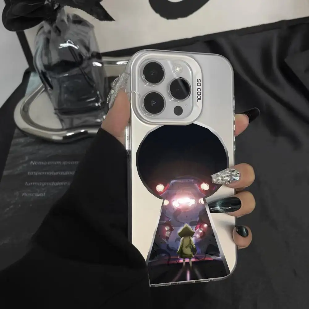 yellow raincoat, horror cute Phone Case Clear TPU Anti-Yellow Shockproof Case For iPhone 11 12 13 14 15 16 17 Pro Max