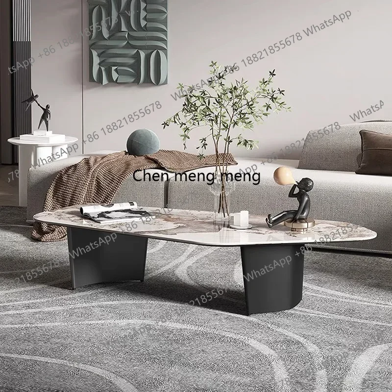 

RR Simple Modern Coffee Table Legs Metal Designer Living Room Base Coffee Tables Design Minimalist Mesa De Centro House Accessor