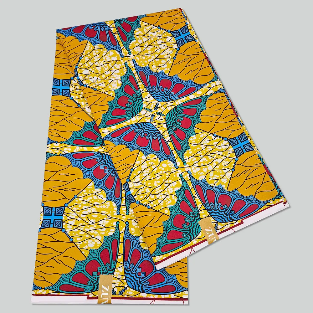 

Veritable Holland wax prints fabric, 100% polyester wax African loincloth, sewing clothes, dress, shirts, 5.22m