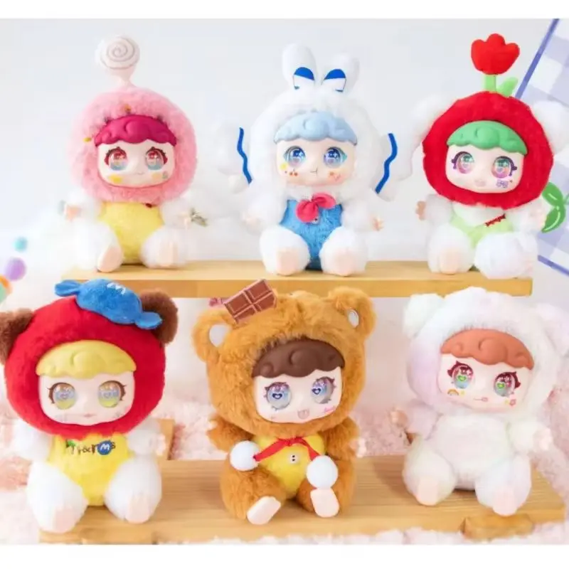 

Новинка 2025, хит продаж, серия Xihuan Baby Candy Dream, слепая коробка, модные игрушки, коллекция милых украшений для подарка на день рождения подруге
