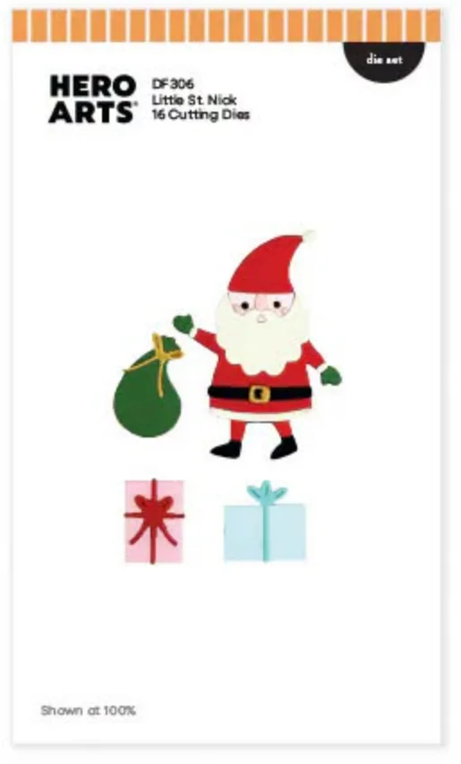 2026 Christmas Santa Claus Snowflakes Tag Builder Metal Cutting Dies Clear Stamps Stencil for DIY Making Card Scrapbook Craft view 3
