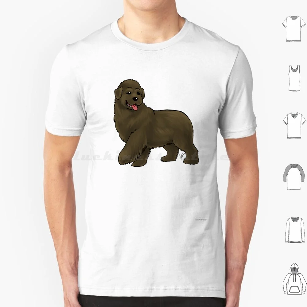 

Newfoundland-Brown T Shirt Big Size 100% Cotton Dog Dogs Newfoundland Newfie Newfundland Noofie Newfy Lewis And Clark Seaman
