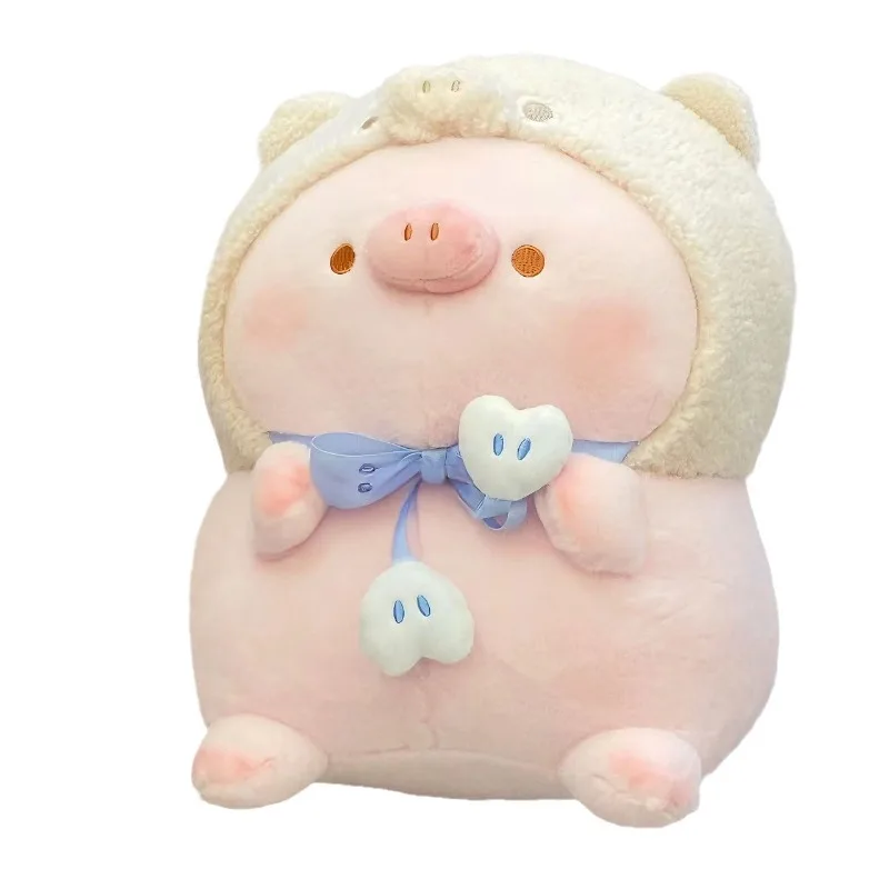Une peluche cochon douce et paresseuse, ce ami câlin porte que des beaux rêves et des câlins confortables comme cadeau d'anniversaire