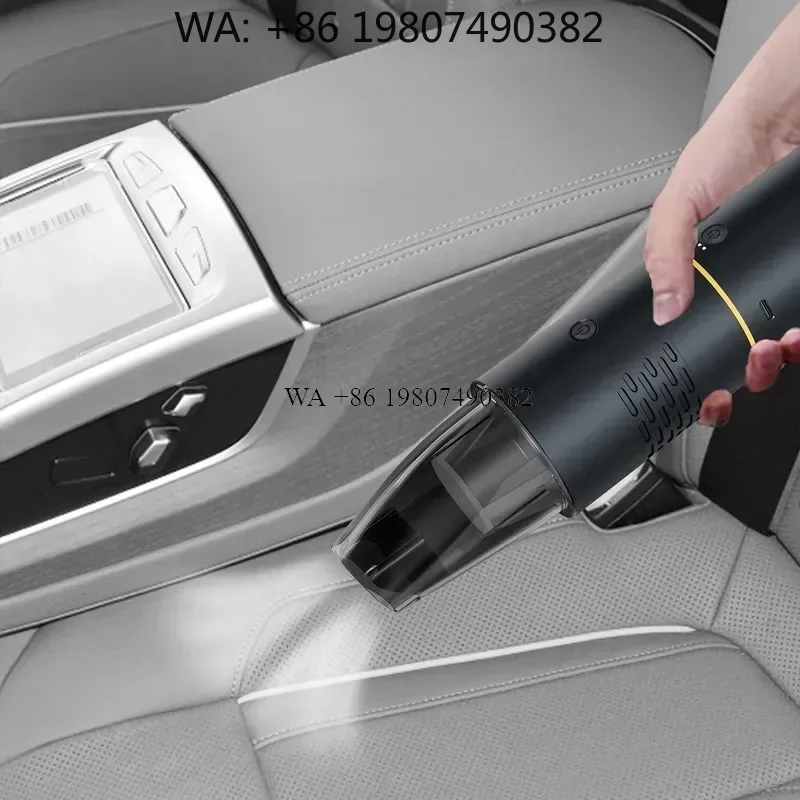 wmwmnu for Car Emergency Tool Kit High Pressure Washer Handheld Vacuum Cleaner Air Tire Inflator and Camping Light Set