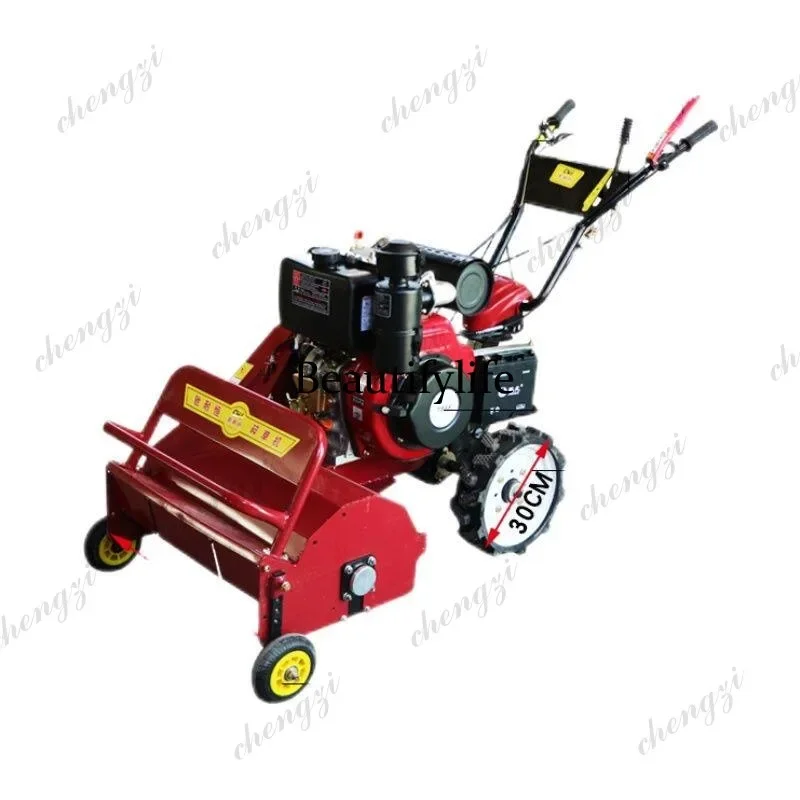 Q181 Electric start crushed grass returning machine High horsepower agricultural waste reclamation straw crusher Orchard grass