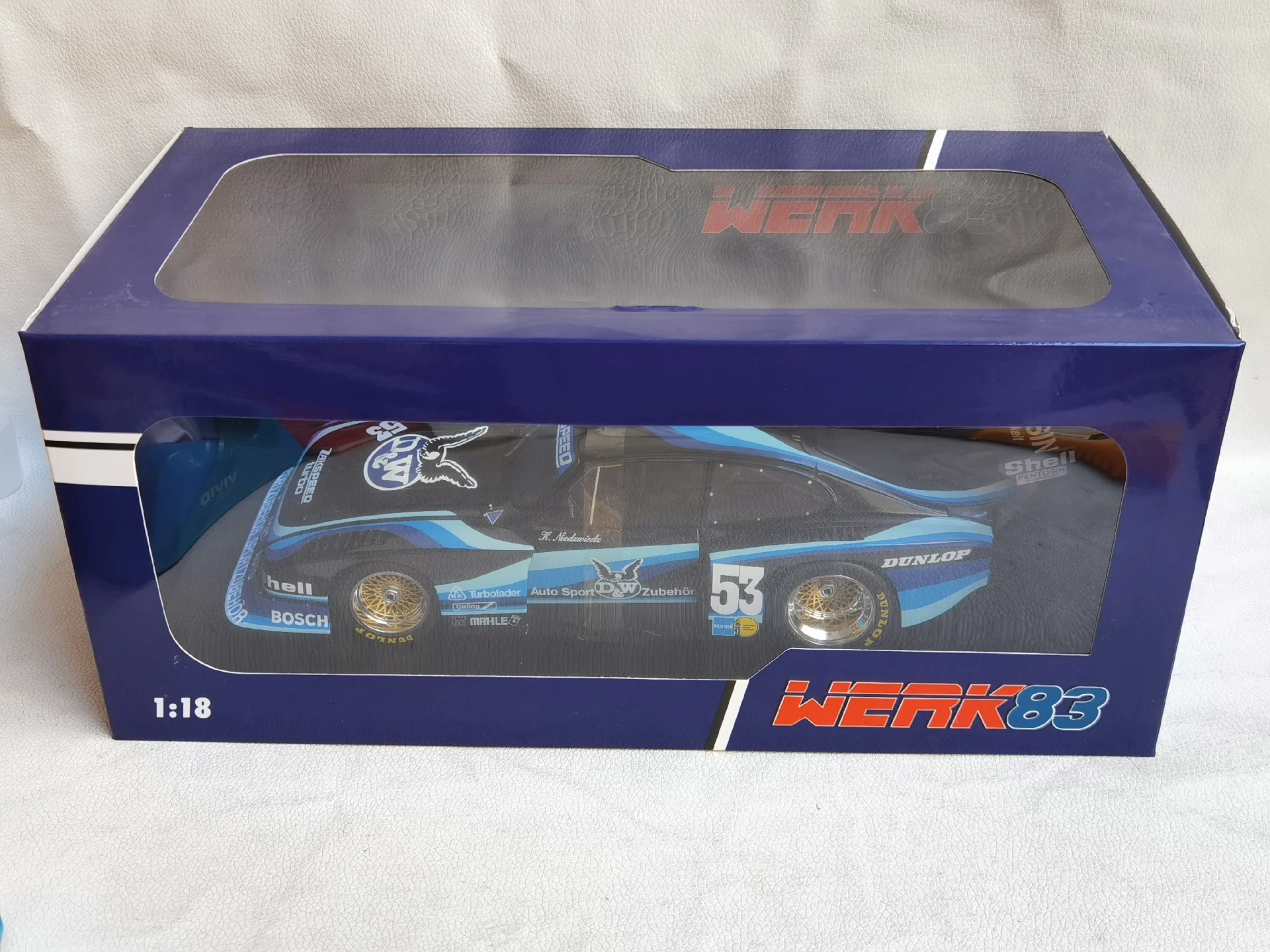 

Модель WERK83 в масштабе 1/18 FORD CAPRI TURBO GRUPPE 5 # Модель гоночного автомобиля 53 Racing Car H7H3 из сплава