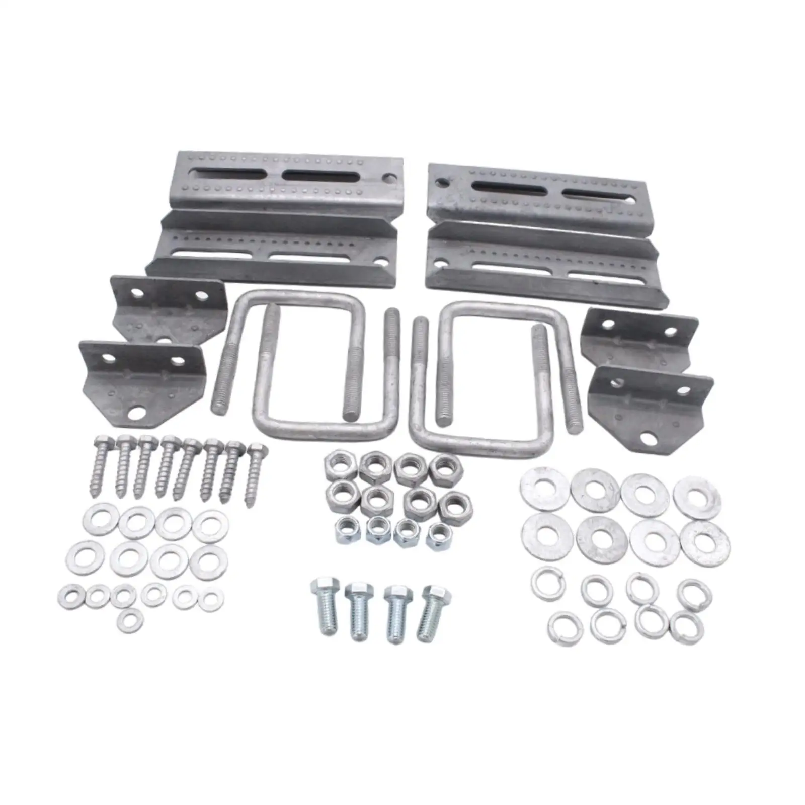 

8" Swivel Top Bunk Bracket Kit Set Replace for 3" x 3" Crossmember