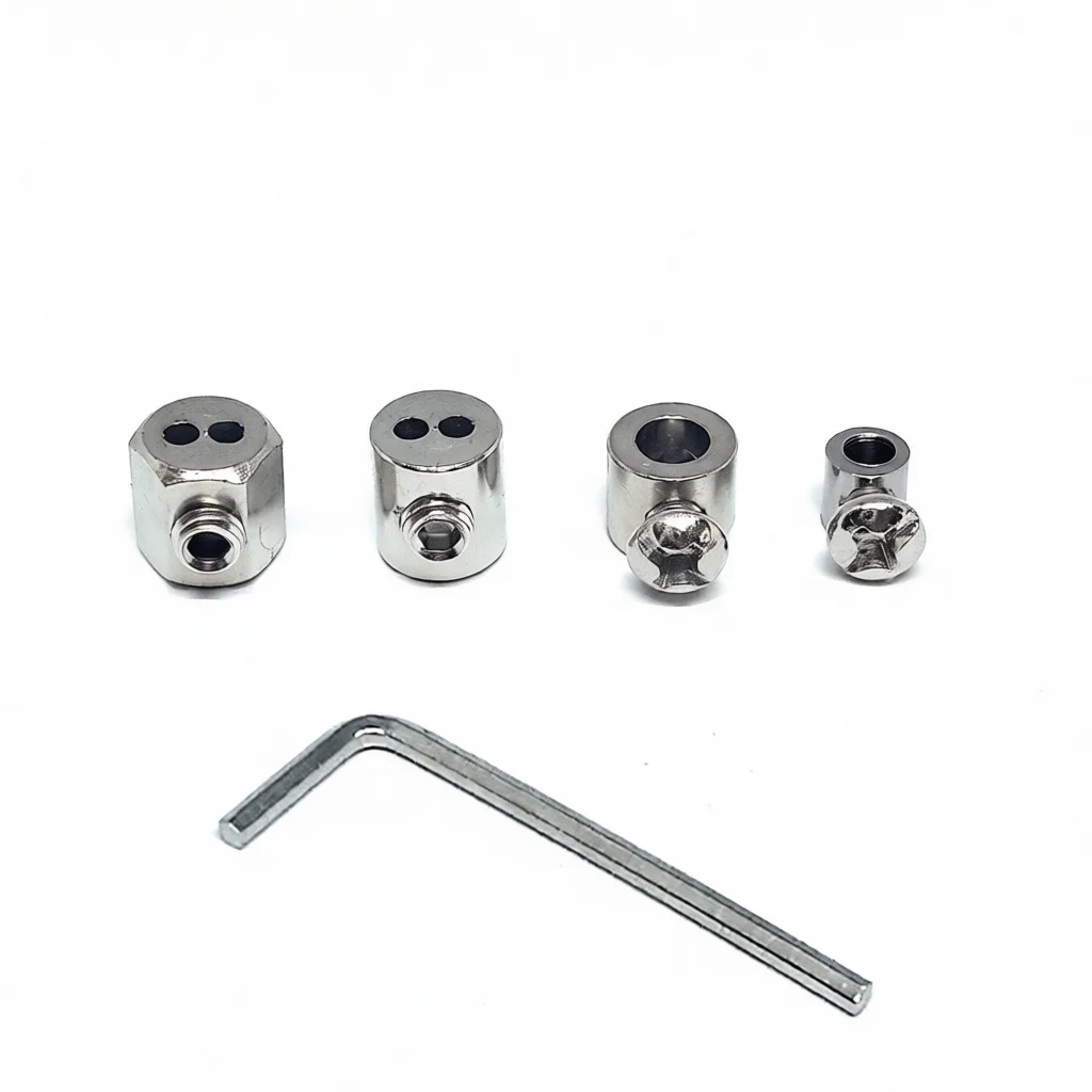 Steel Wire Rope Clamp Double Hole Connector Fastener Rigging Hardware Lifting Accessory For Industrial Application Utility
