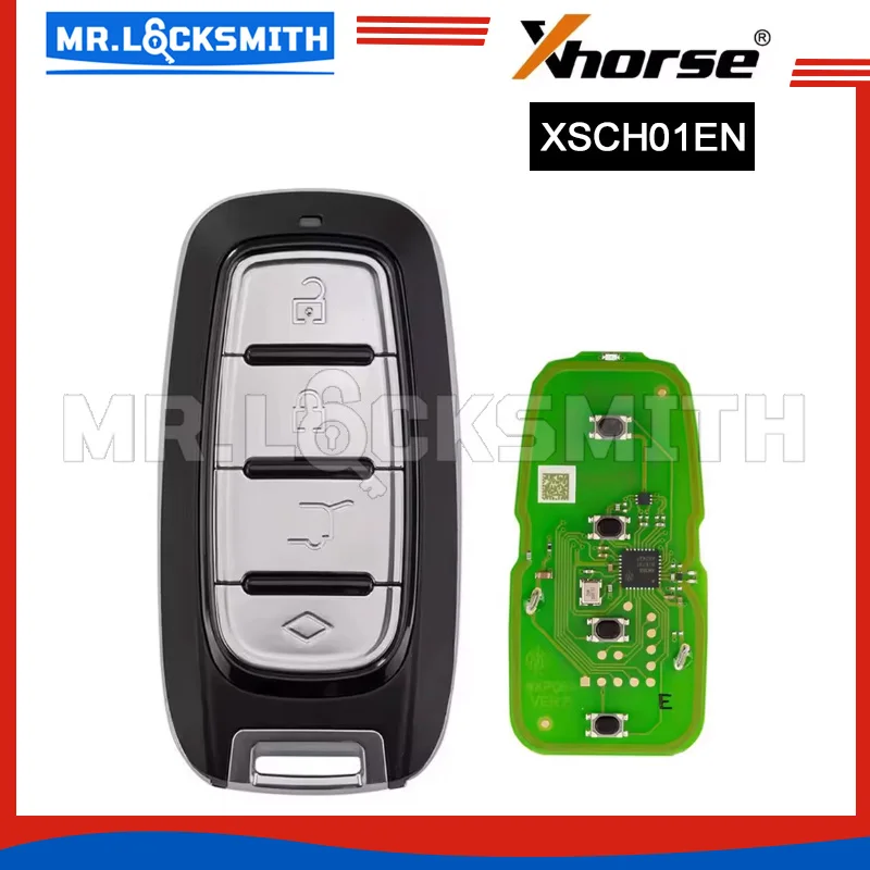 Xhorse XM38 Universal Smart Key for Chrysler Type 4 Buttons Newly Add 8A 4D XSCH01EN Global Version