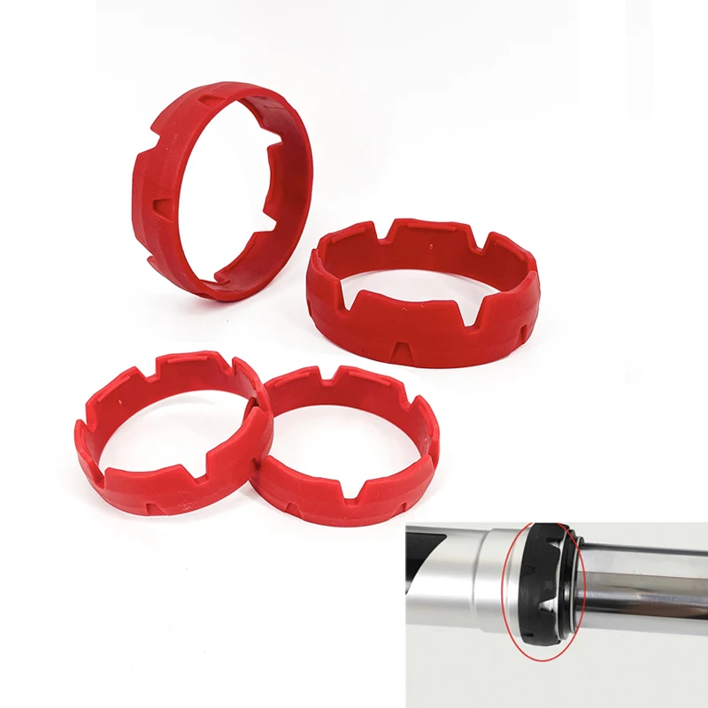 Universal Motorcycle Front Fork Protection Ring Motocross Shock Absorber Anti-wear Motorcycle Absorber Sleeve Accessories