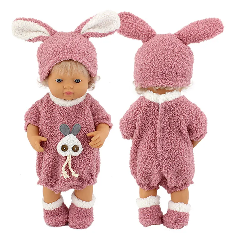 2022 New plush suit Fit For 15inch Minikane And 38cm Miniland Doll ,36cm Baby Doll Clothes